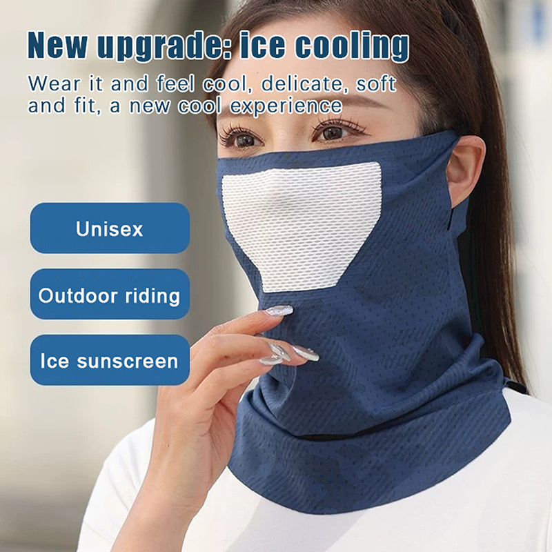 Sports Mask Breathable - Sunscreen Face Mask Breathable Mesh Neck