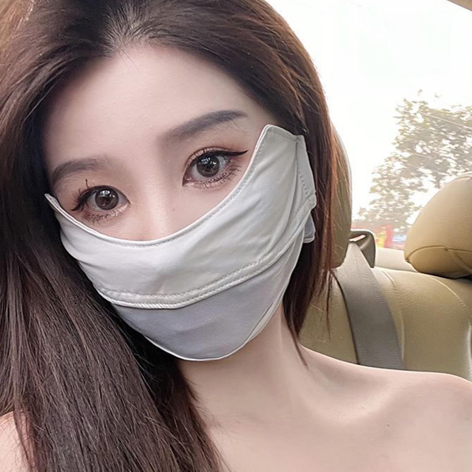 Sports Mask Breathable - Cooling Face Cover Sun Protection Adjustable