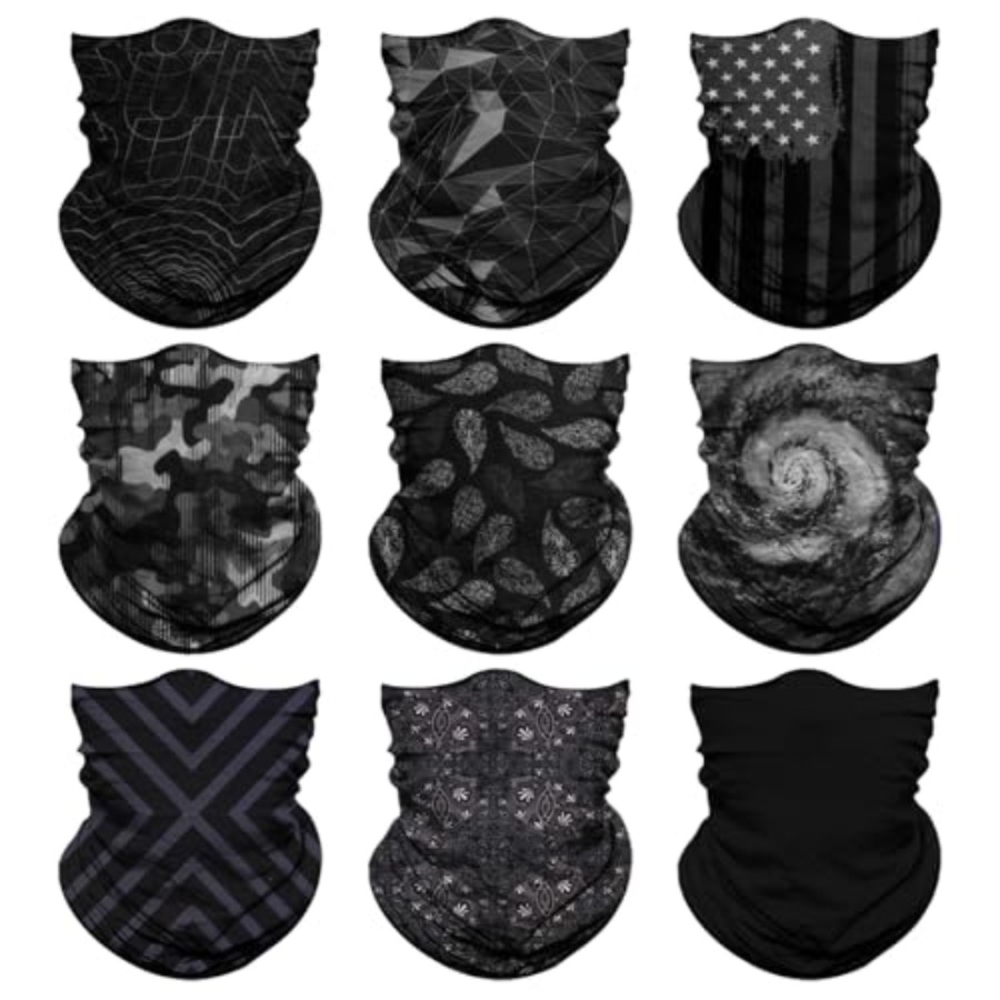 Neck Gaiter for Men Women Head - Neck Gaiter Face Cover 评论和价格