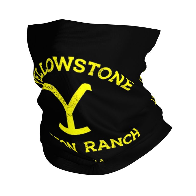 Yellowstone Dutton Ranch Print - Neck Gaiter Face Cover 评论和价格