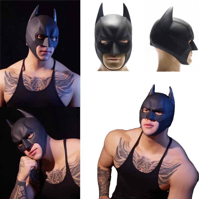 Halloween Black Bat Mask Super - Respirator Half Face 评论和价格