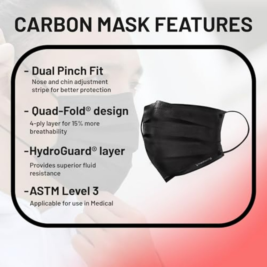 Cranberry USA Carbon Black Fac - Black Face Mask Pack 评论和价格