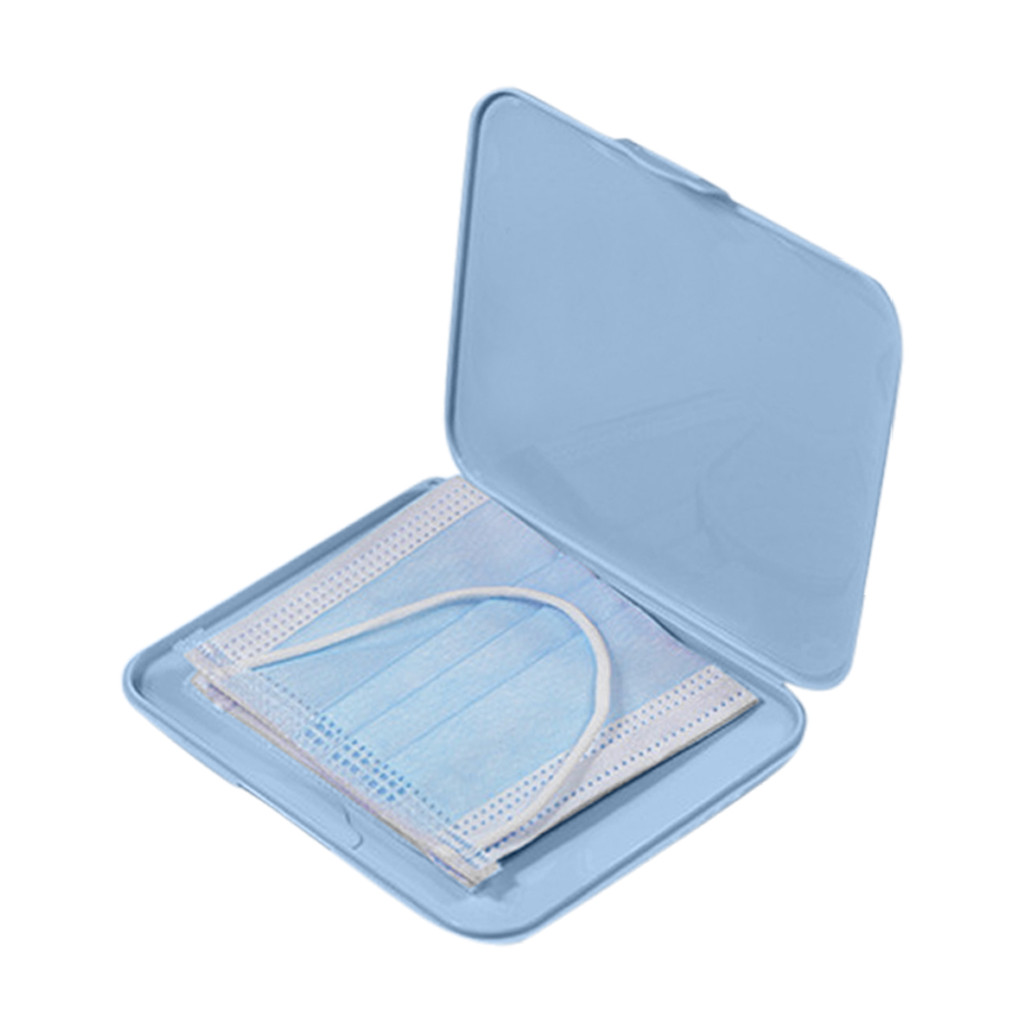 Pink Mask Cover Green Box Mask - Face Mask Storage Box 评论和价格