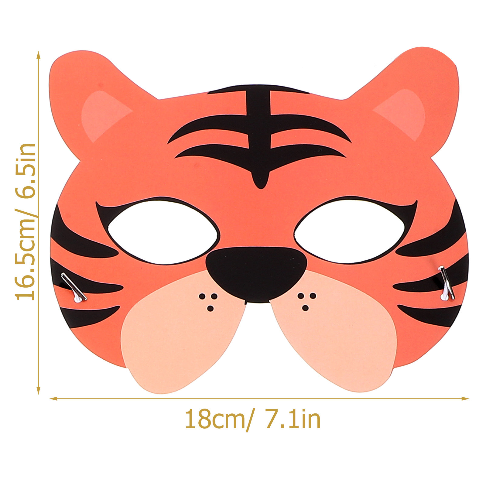 16Pcs Animal Paper Masks for K - Kids Face Mask 评论和价格