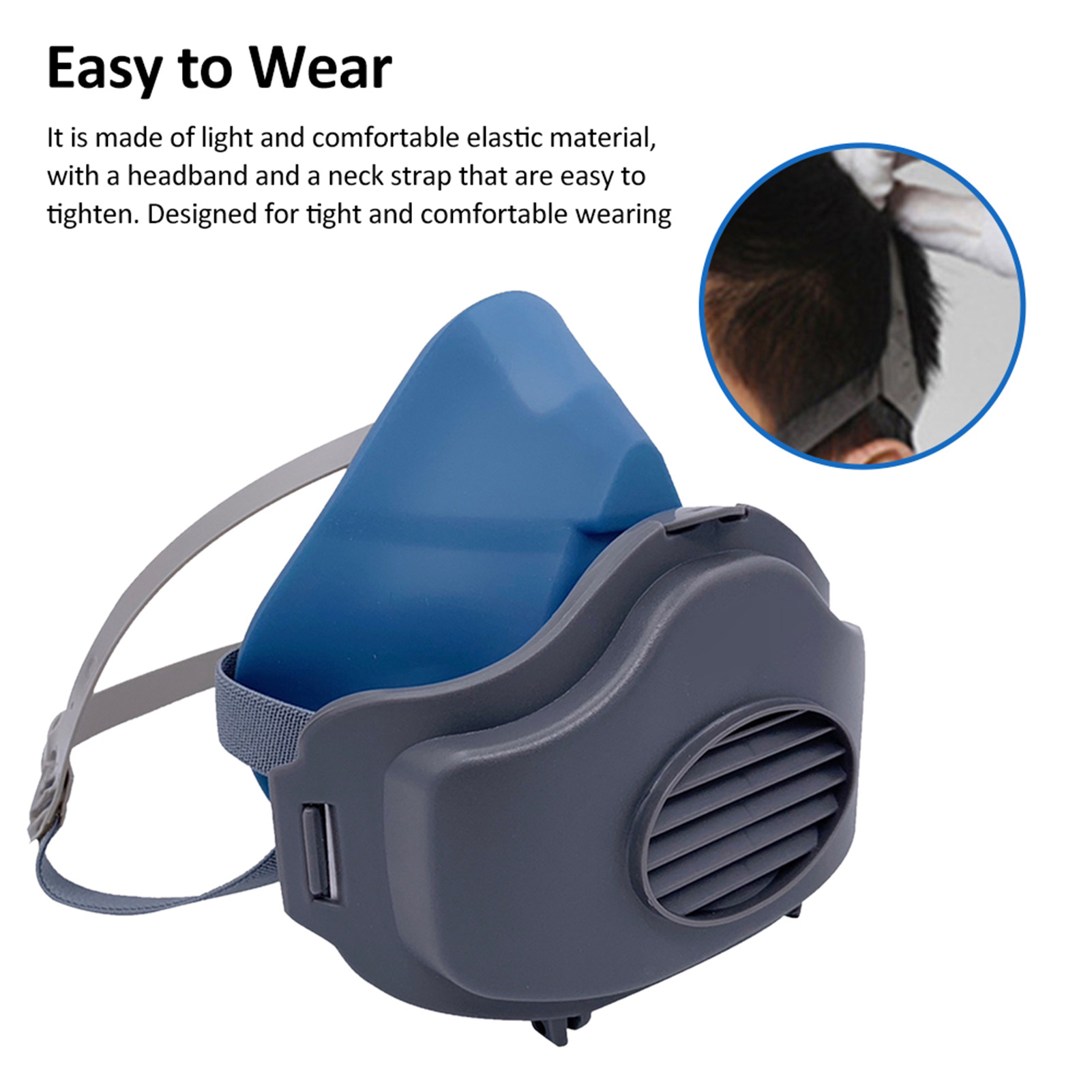 3200 Dust Mask Reusable Half F - Kn95 Respirator Mask 评论和价格