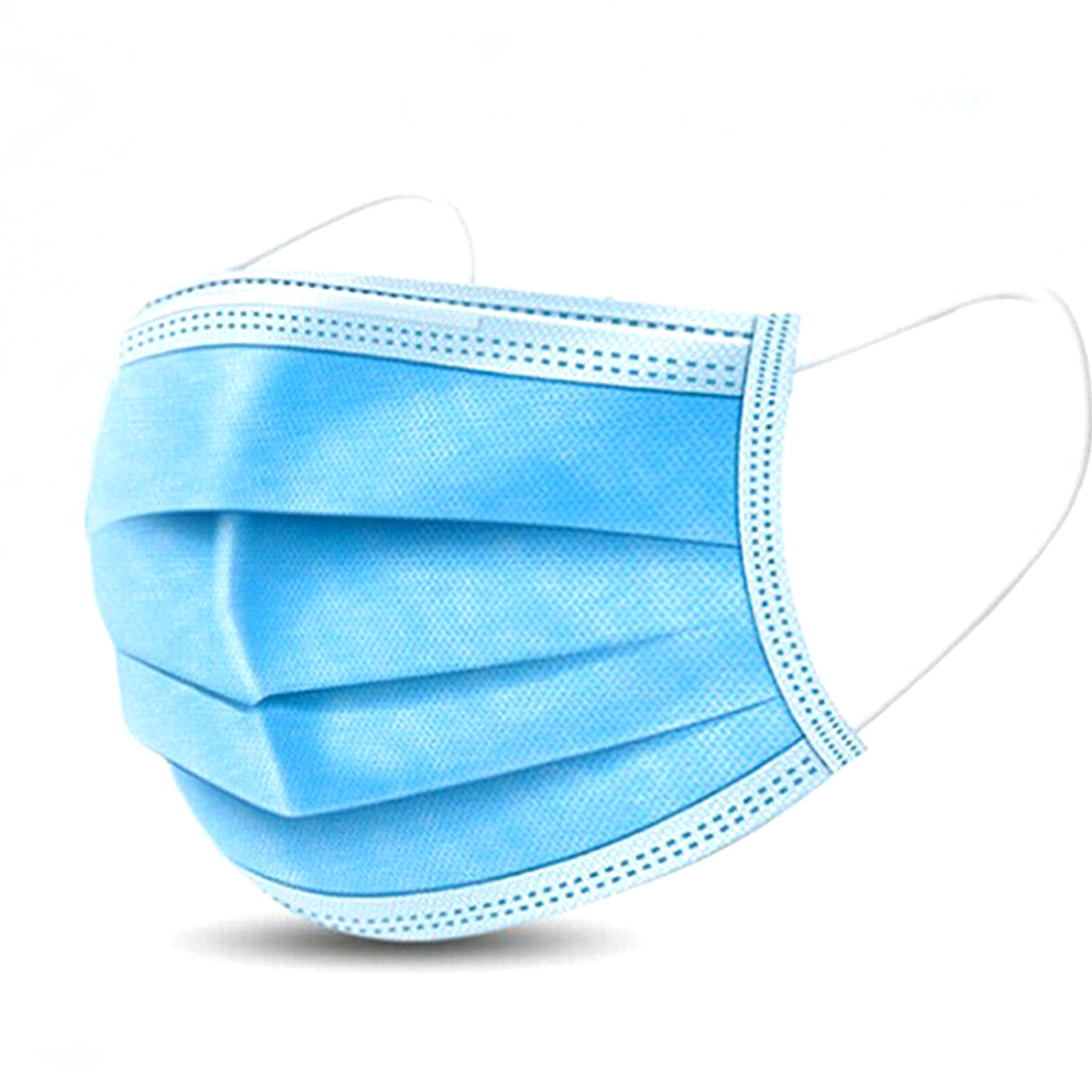 50piece Safe And Professional  - Disposable Mask Blue 评论和价格