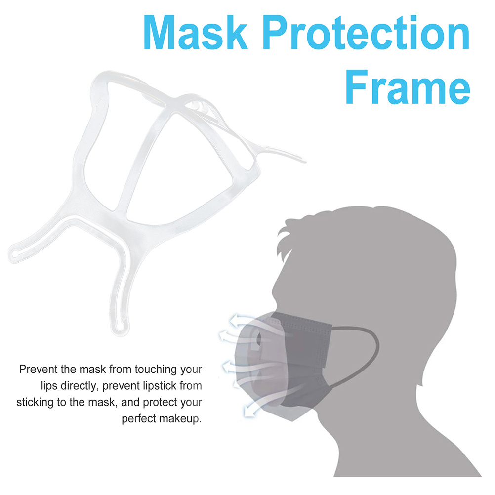 5pcs Silicone Bracket 3D Inser - Silicone Mask Bracket 评论和价格