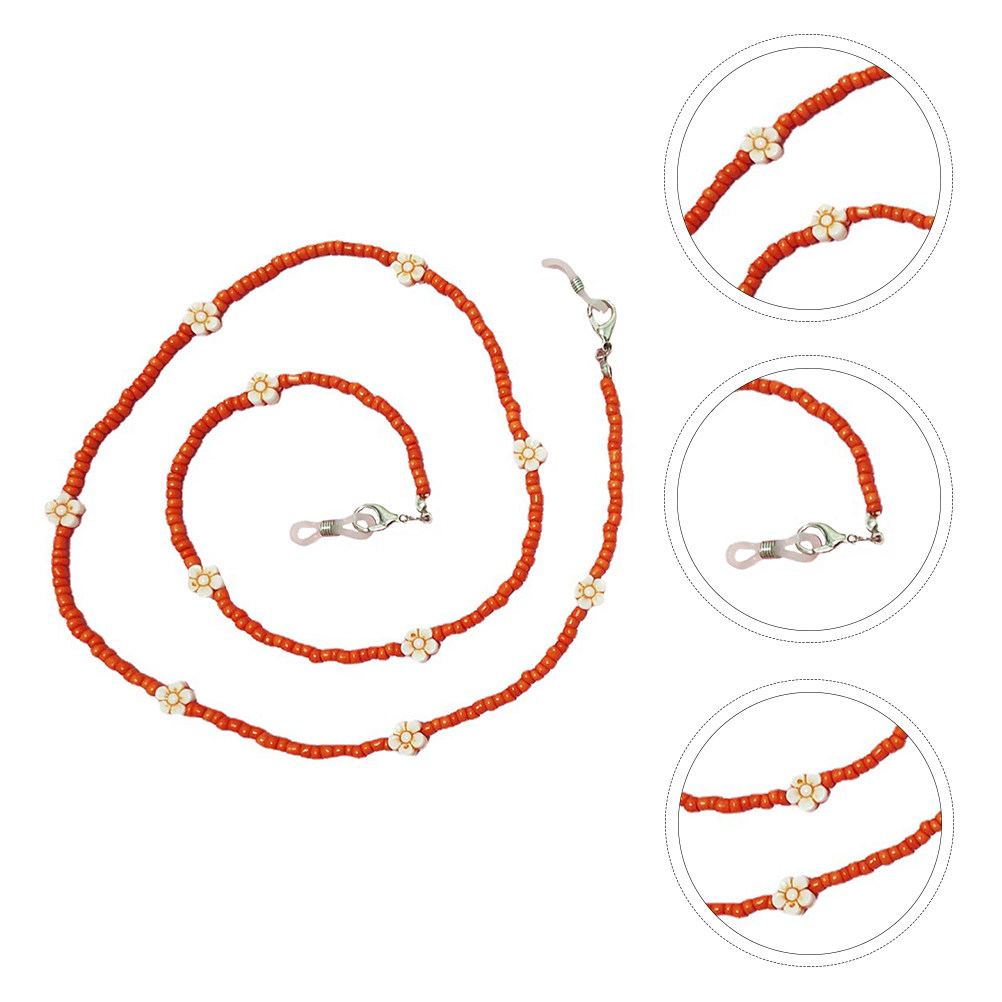 Bohemian Beaded Lanyard Chain  - Mask Chain Holder 评论和价格