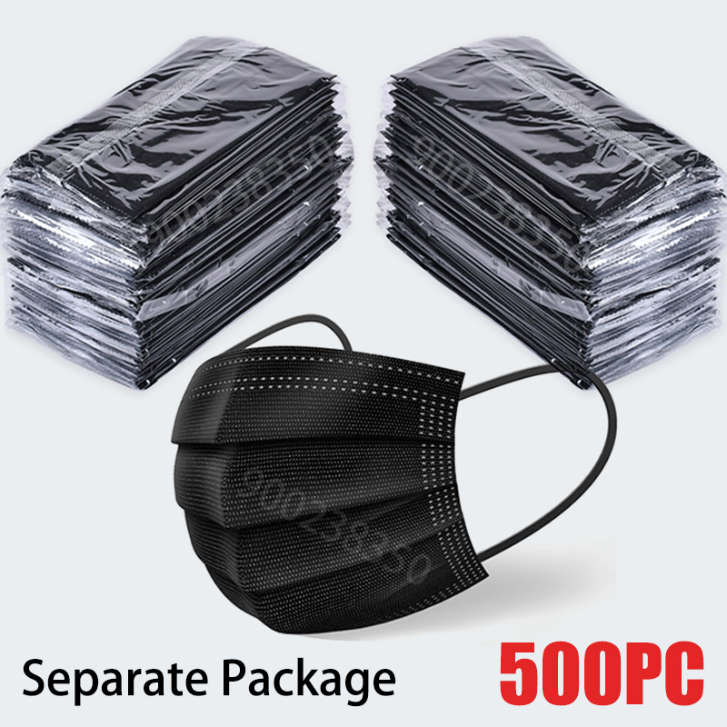 10/50/100/200/500pcs Mask Disp - Disposable Surgical Mask 评论和价格