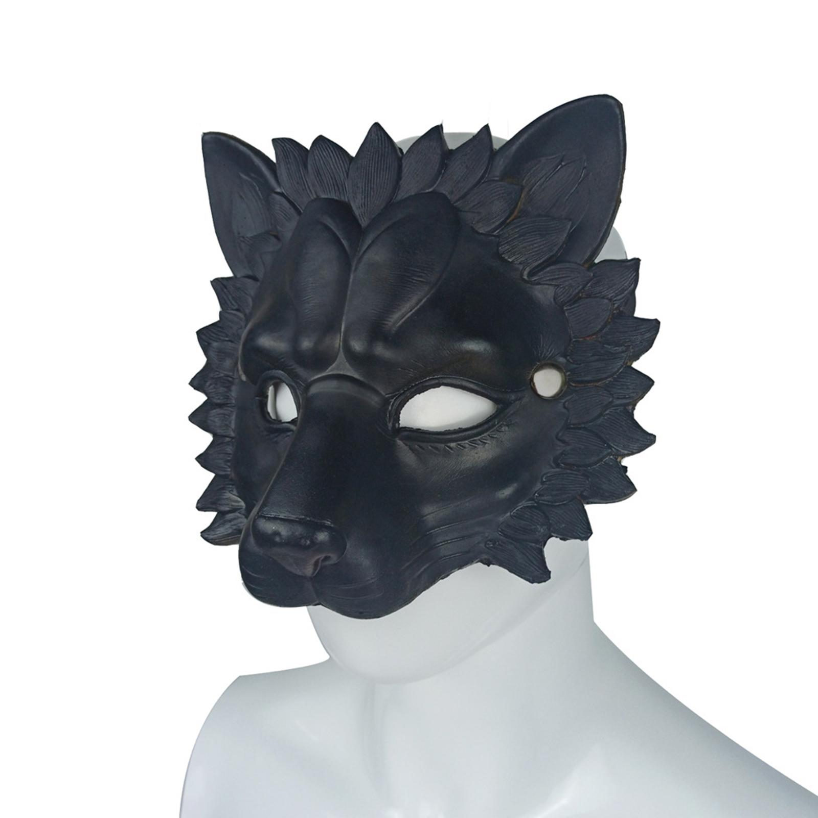 Lion Mask Half Face Decorative - Respirator Half Face 评论和价格
