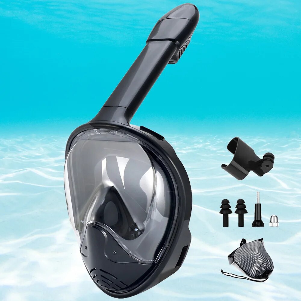Underwater Snorkeling Full Fac - Anti Pollution Mask 评论和价格