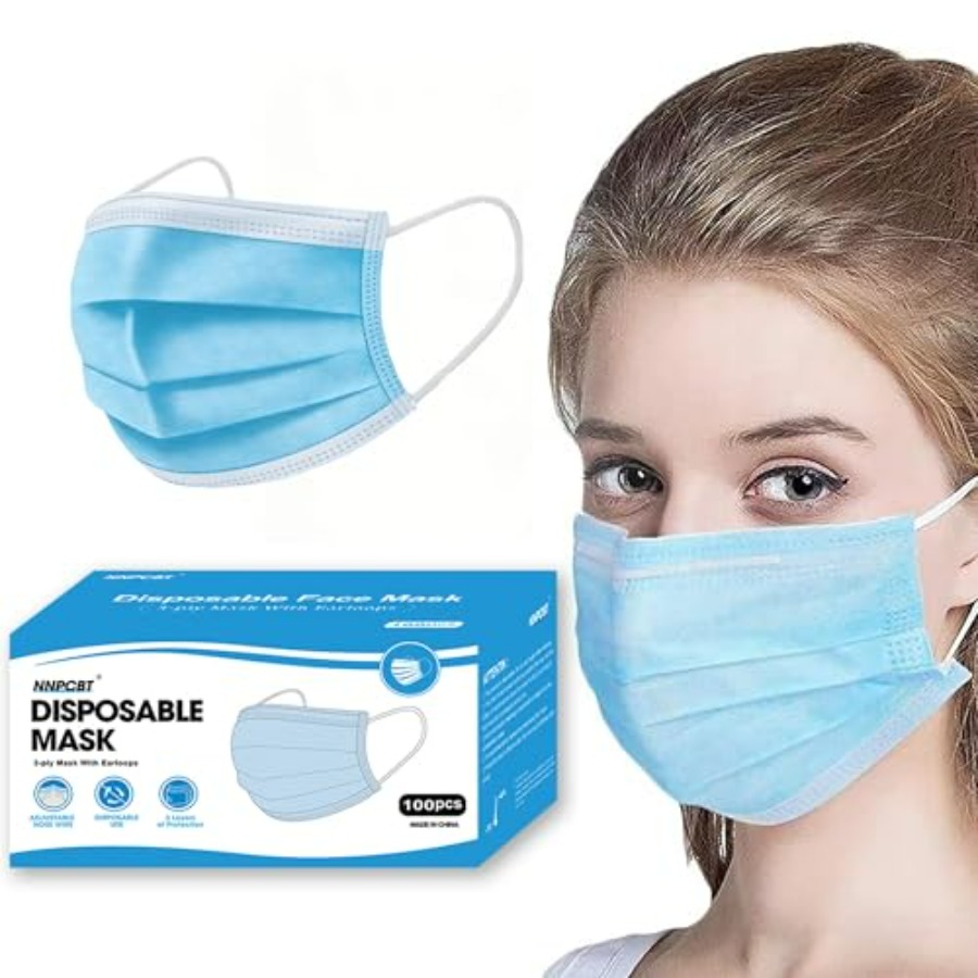 Blue Disposable Face Masks 100 - Disposable Mask Blue 评论和价格