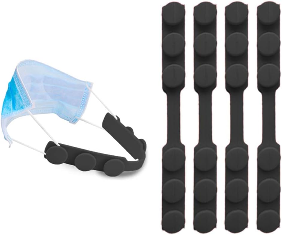 4 Pcs Silicone Ear Savers for  - Mask Ear Saver Strap 评论和价格