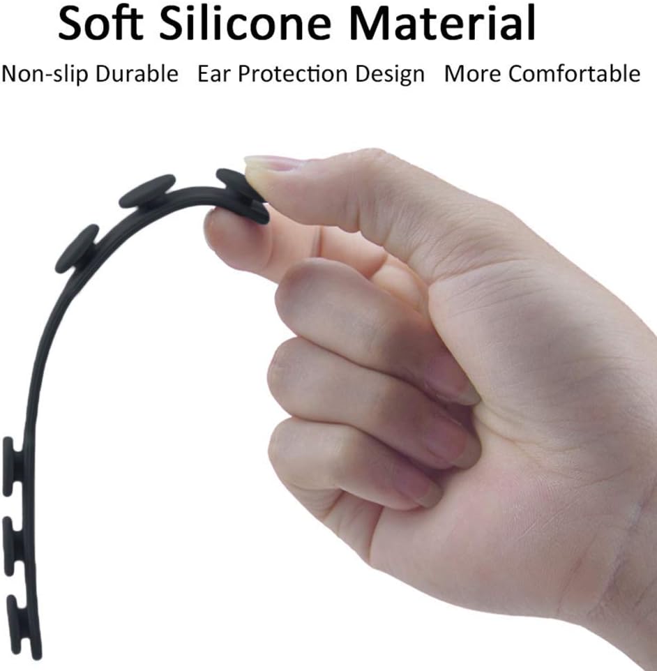4 Pcs Silicone Ear Savers for  - Mask Ear Saver Strap 评论和价格