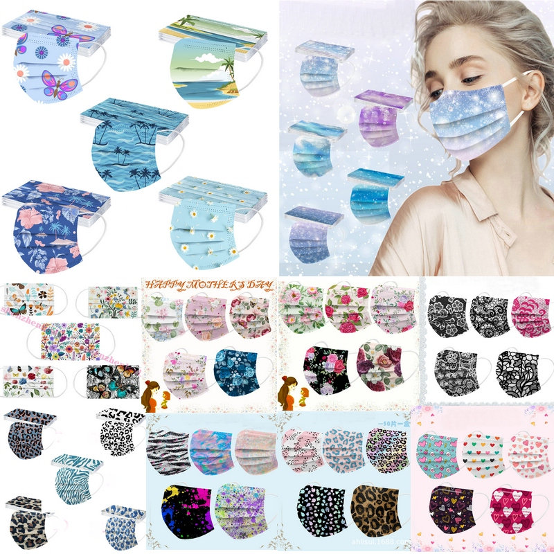 CE Print Beauty Wholesale Fish - Disposable Surgical Mask 评论和价格
