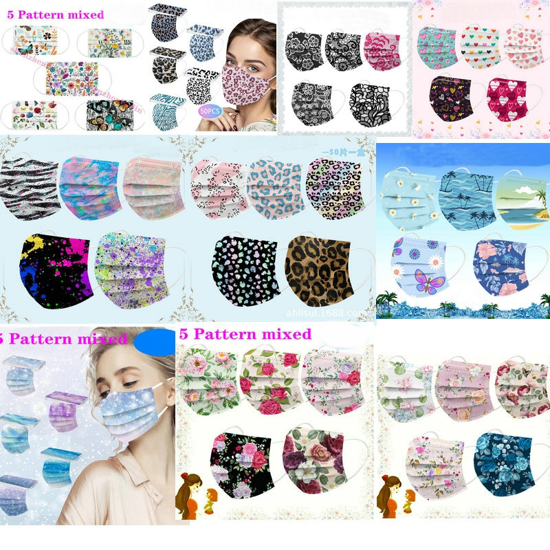CE Print Beauty Wholesale Fish - Disposable Surgical Mask 评论和价格
