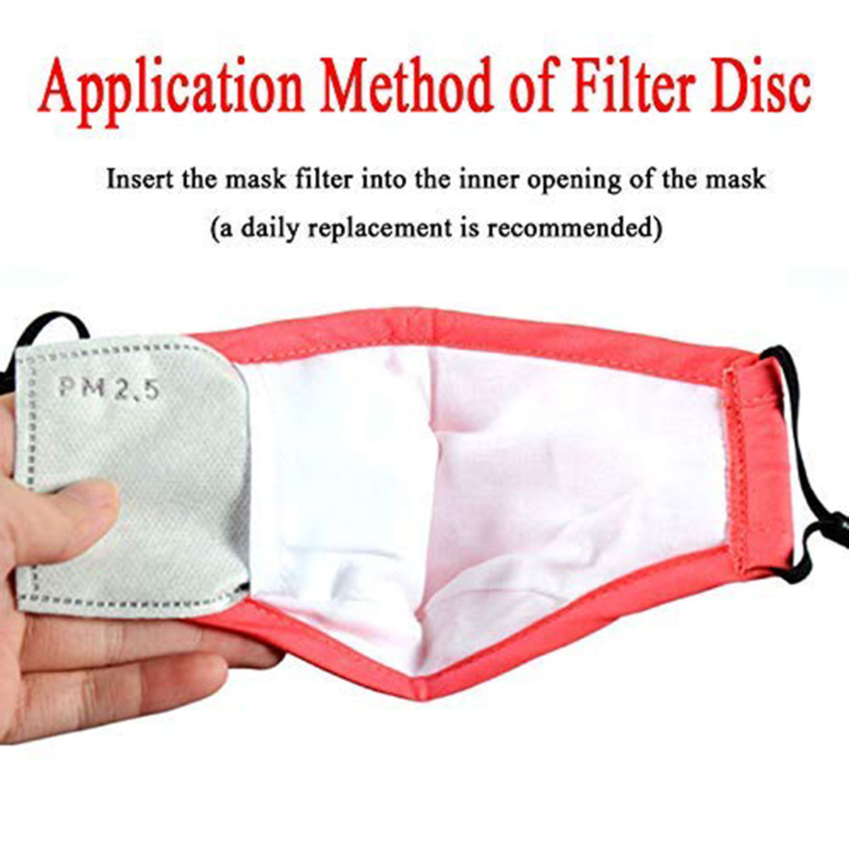 20pcs Fine Denier Face Mask Fi - Pm2.5 Filter Insert 评论和价格