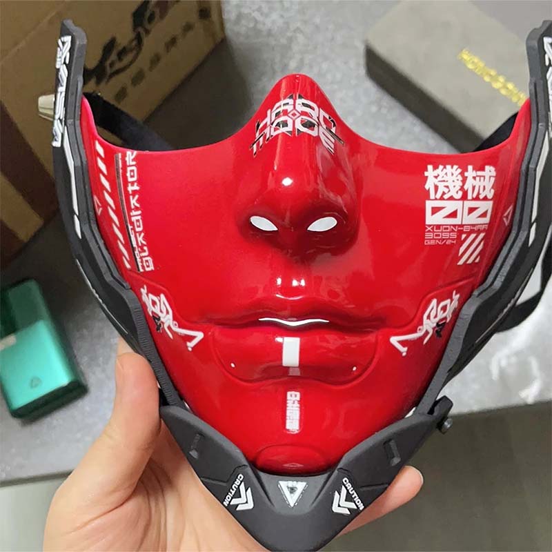 Cyber Punk Half Face Mask Mech - Respirator Half Face 评论和价格