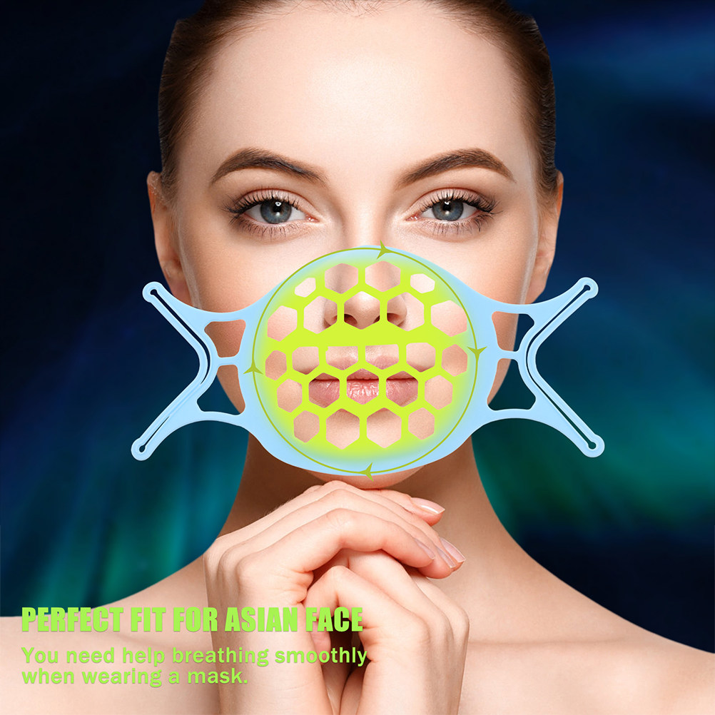 4Pcs Soft Flexible Silicone Ma - Silicone Mask Bracket 评论和价格