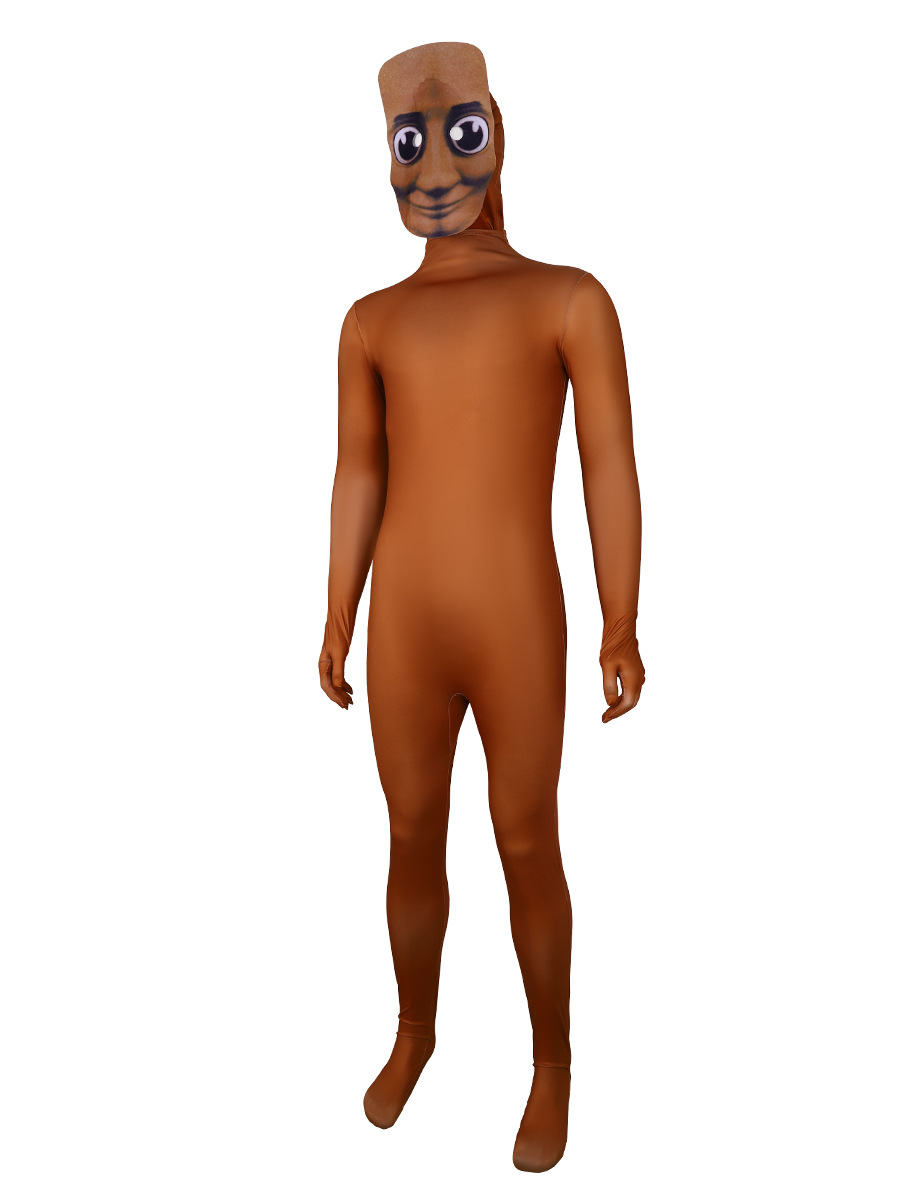 Yellow bodysuit party cosplay  - Kids Face Mask 评论和价格