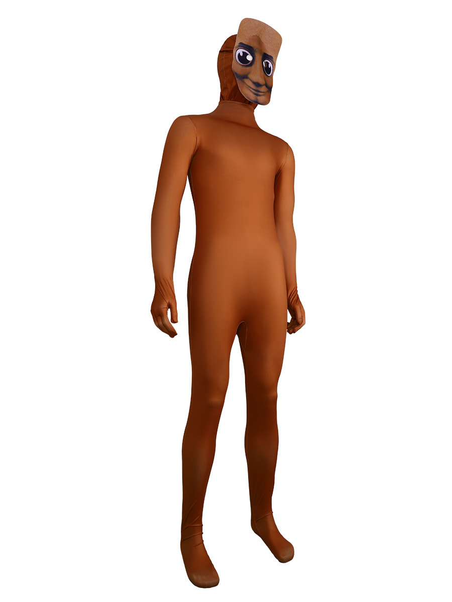 Yellow bodysuit party cosplay  - Kids Face Mask 评论和价格