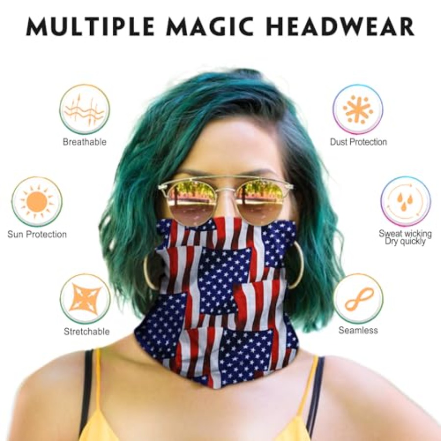 Venswell Neck Gaiter Face Mask - Neck Gaiter Face Cover 评论和价格