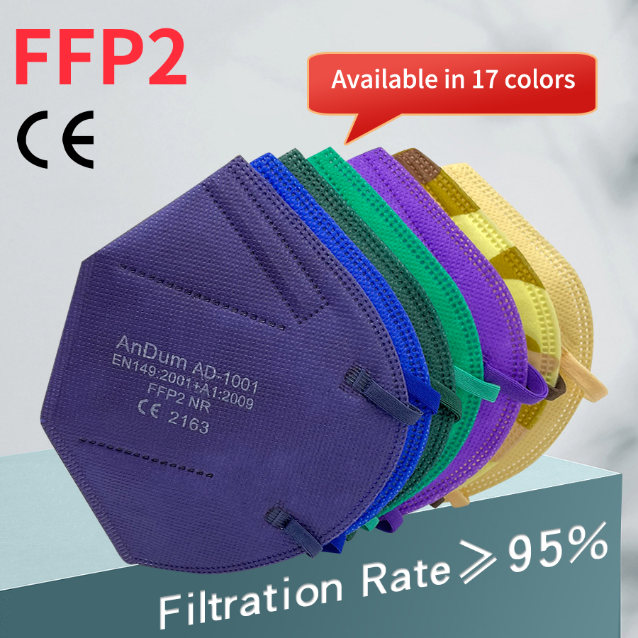 10PCS FFP2 Mask CE Approved Fi - Respirator Half Face 评论和价格