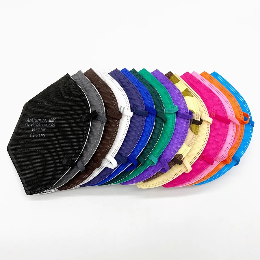 10PCS FFP2 Mask CE Approved Fi - Respirator Half Face 评论和价格