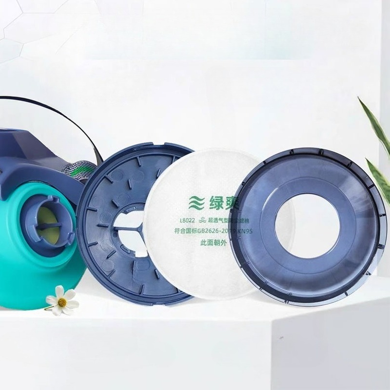 Dual Filter Silicone Half Face - Kn95 Respirator Mask 评论和价格