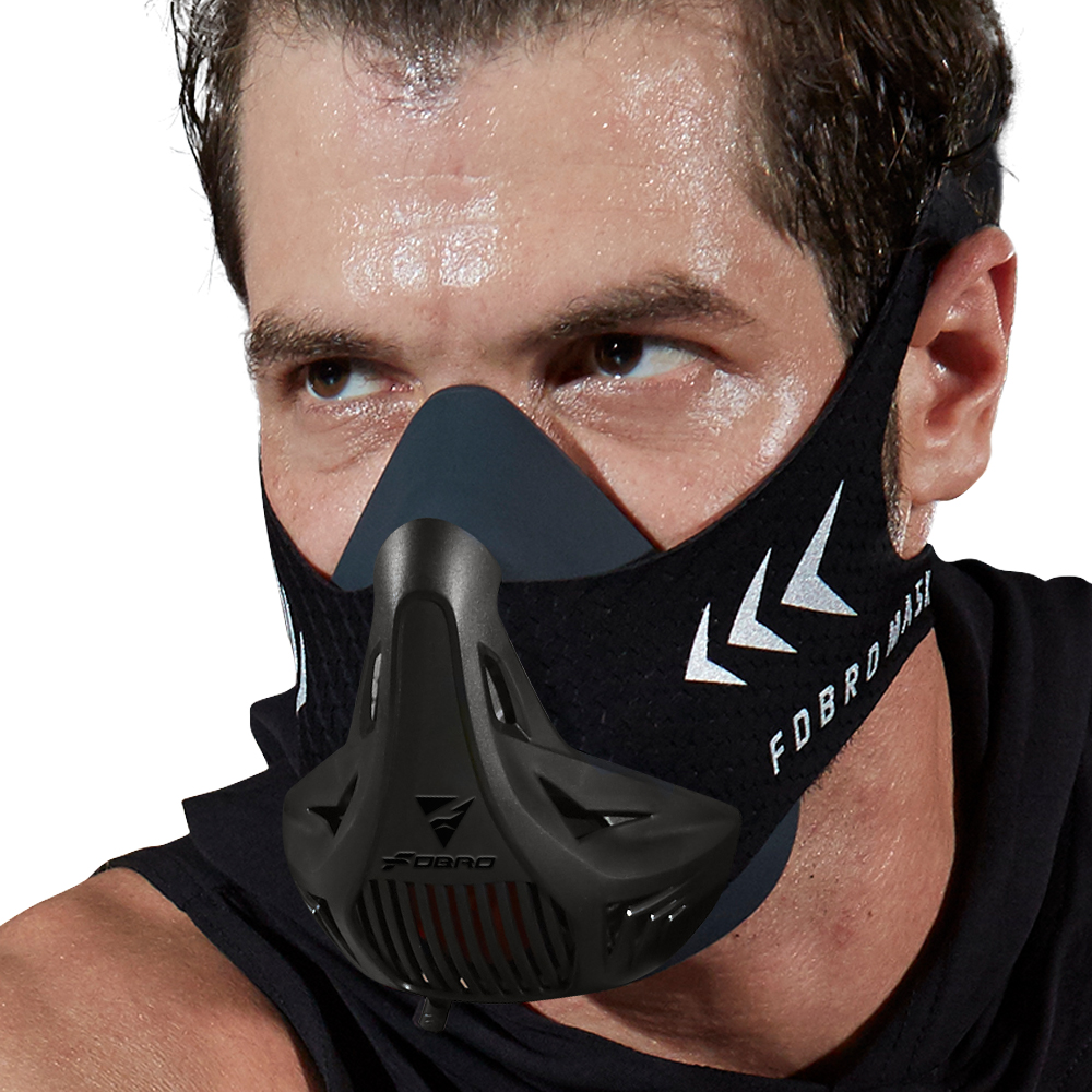 Sports Mask Elevation Running  - Black Face Mask Pack 评论和价格
