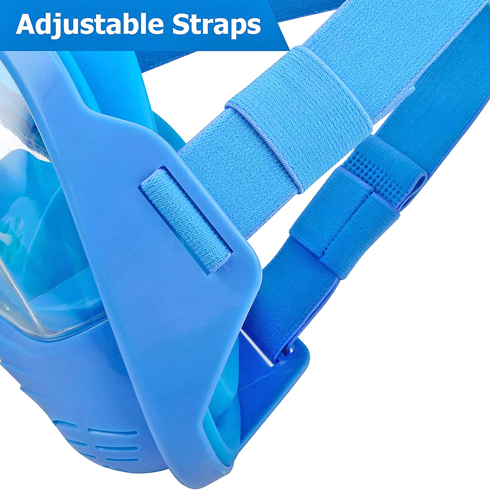 Kids Full Face Snorkel Mask Di - Anti Pollution Mask 评论和价格
