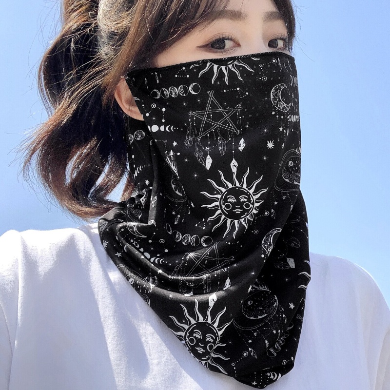 Full Face Cycling Mask Ice Sil - Sports Mask Breathable 评论和价格