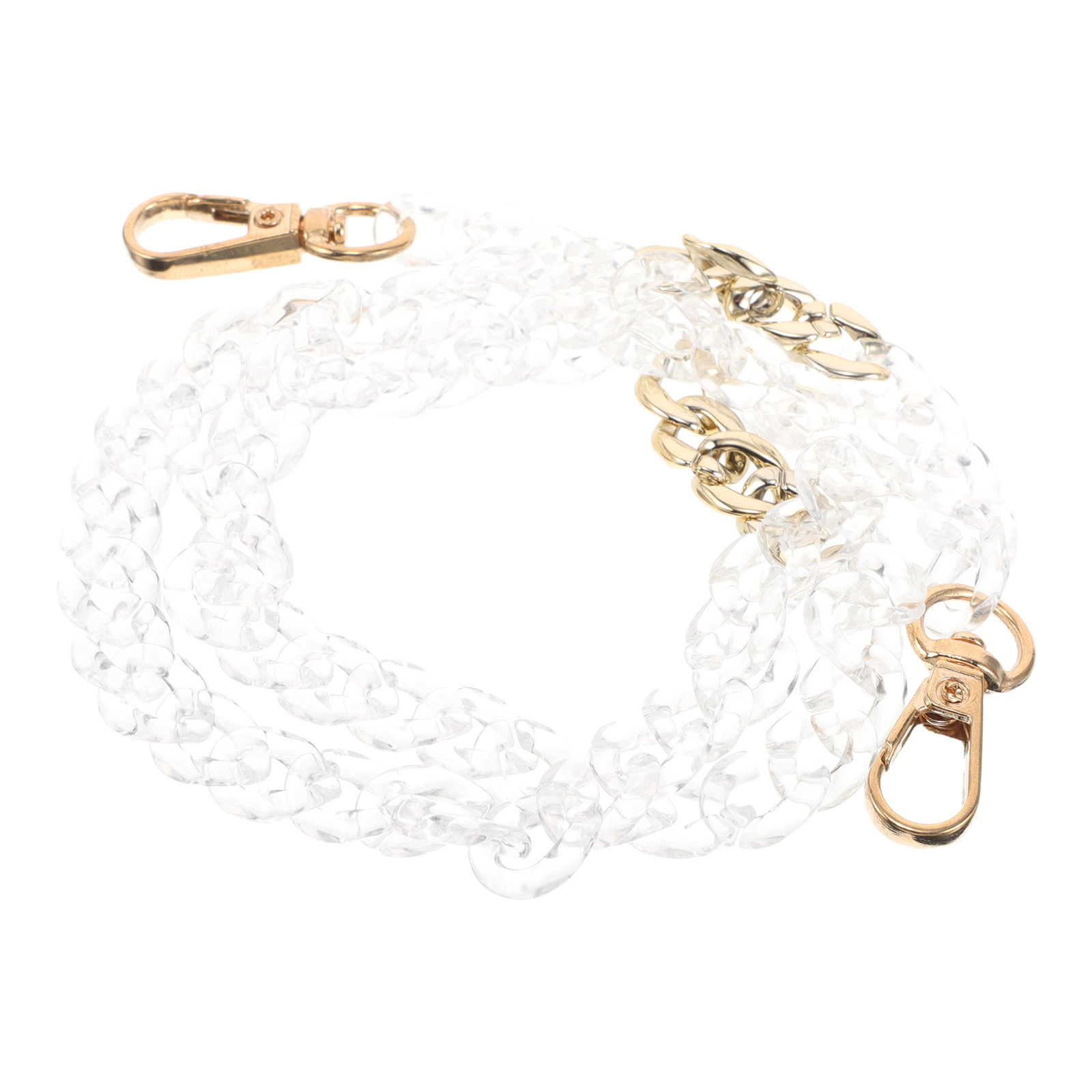 Acrylic Resin Transparent Eyeg - Mask Chain Holder 评论和价格