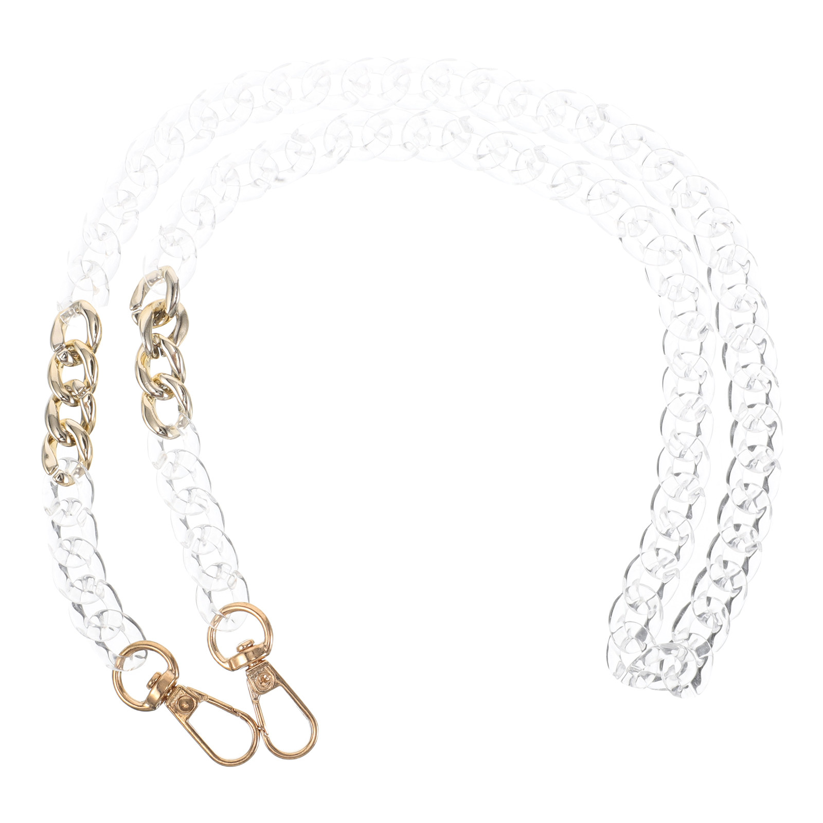 Acrylic Resin Transparent Eyeg - Mask Chain Holder 评论和价格