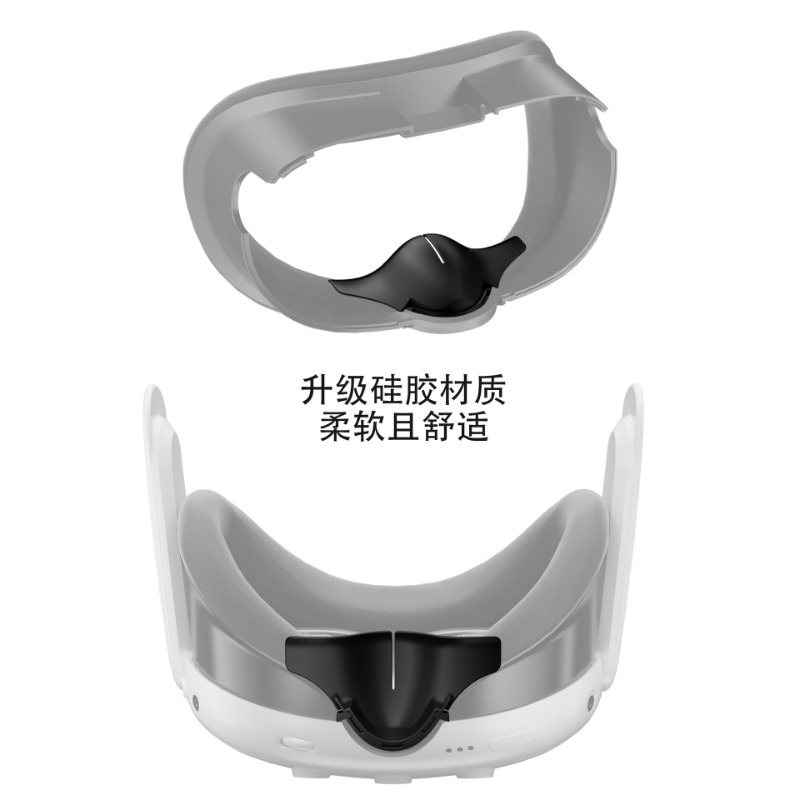 Applicable Metaquest3VR Glasse - Silicone Mask Bracket 评论和价格