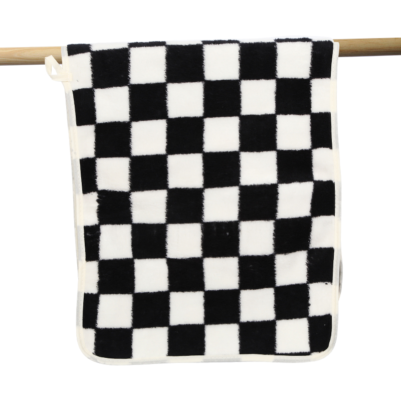 Checkerboard Pattern Bath Towe - Cloth Face Mask Washable 评论和价格