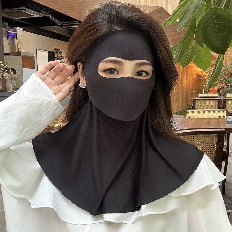 Summer Ice Silk Face Gini Full - Sports Mask Breathable 评论和价格